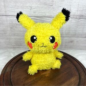 Pikachu Pokemon Small Fluffy Plush Toy Kawaii